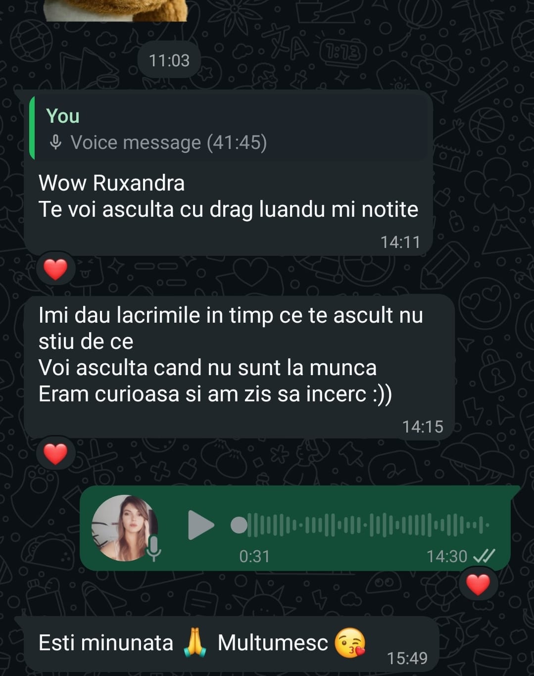 Testimonial Cristina